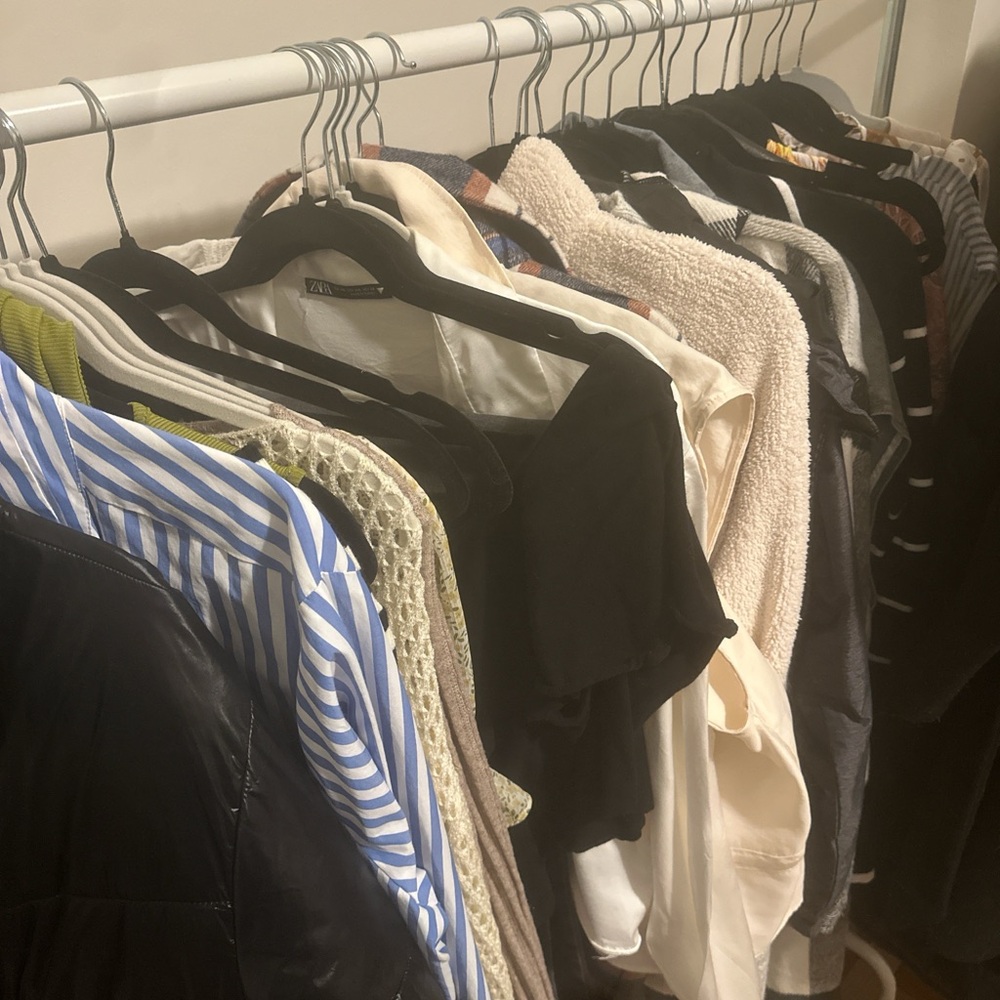Multi-Color Clothing Rack Organizer